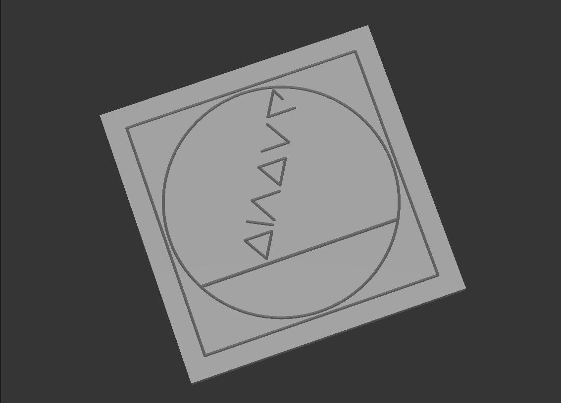 Grabado del logotipo DIADUR